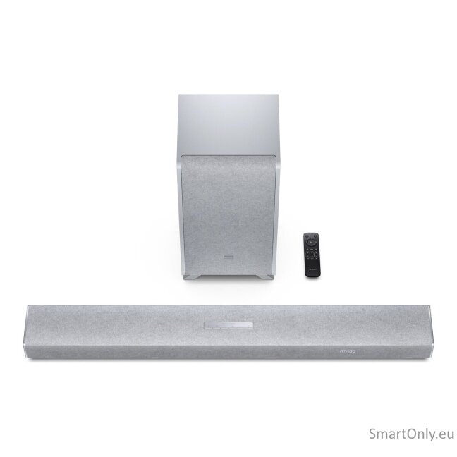 Sharp HT-SBW53121(SL) Q 3.1.2 Dolby Atmos/ DTS:X Soundbar with Wireless Subwoofer, Silver | Sharp 13 Sharp HT-SBW53121(SL) Q 3.1.2 Dolby Atmos/ DTS:X Soundbar with Wireless Subwoofer, Silver | Sharp 13