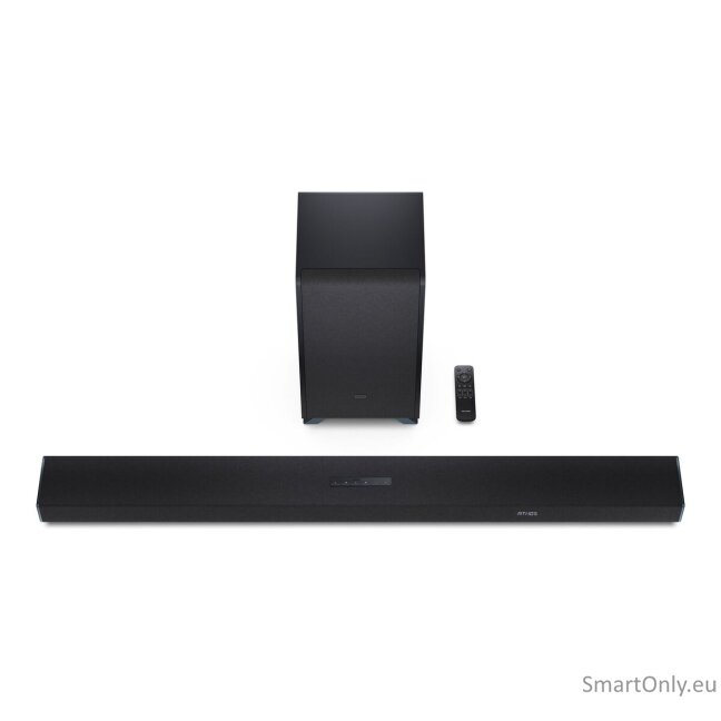 Sharp HT-SBW55121(BK) Q 5.1.2 Dolby Atmos/ DTS:X Soundbar with Wireless Subwoofer, Black | Sharp 16 Sharp HT-SBW55121(BK) Q 5.1.2 Dolby Atmos/ DTS:X Soundbar with Wireless Subwoofer, Black | Sharp 16