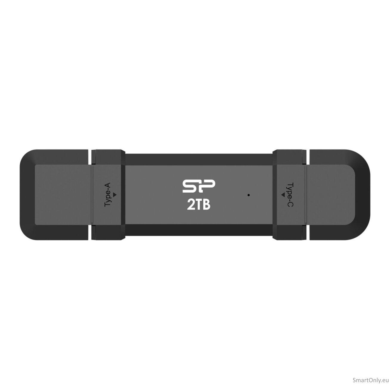 Silicon Power Portable External SSD | DS72 | 1000 GB | USB Type-A, USB Type-C 3.2 Gen 2 | Black 1