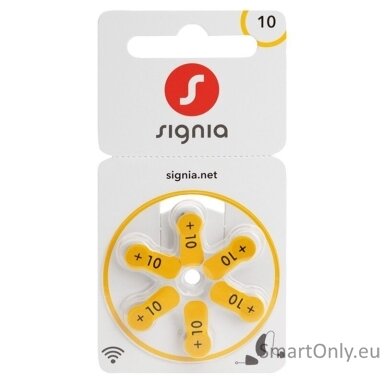 Signia 10 PR70 6BL Hearing batteries 60 pcs Signia 10 PR70 6BL Hearing batteries 60 pcs