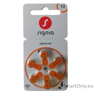 Signia 13 PR48 6BL Hearing batteries 60 pcs Signia 13 PR48 6BL Hearing batteries 60 pcs