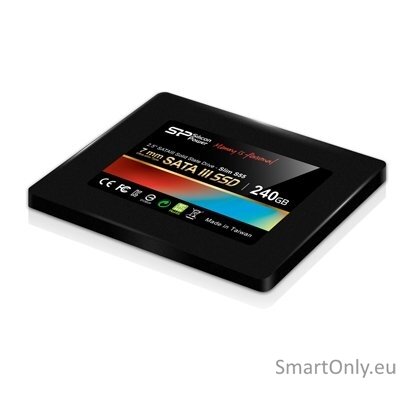 Silicon Power | Slim S55 | 240 GB | Solid-state drive interface SATA | Read speed 550 MB/s | Write speed 450 MB/s 3