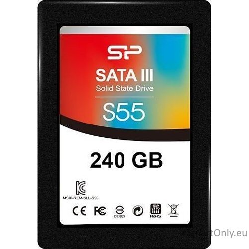 Silicon Power | Slim S55 | 240 GB | Solid-state drive interface SATA | Read speed 550 MB/s | Write speed 450 MB/s 4