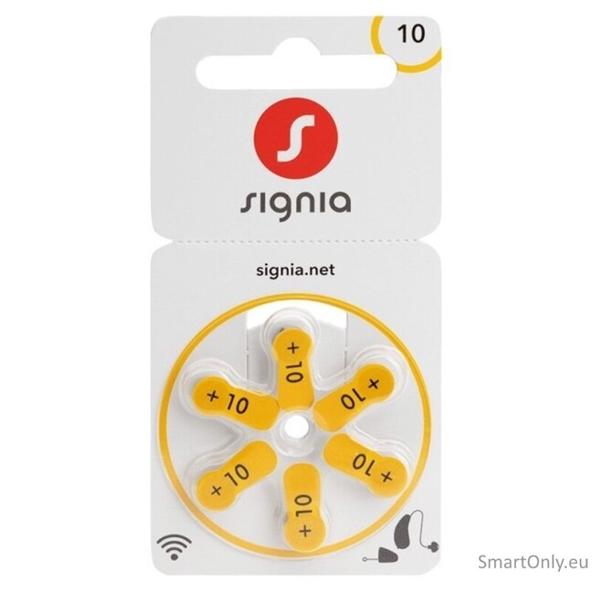 Signia 10 PR70 6BL Hearing batteries 60 pcs 1 Signia 10 PR70 6BL Hearing batteries 60 pcs 1