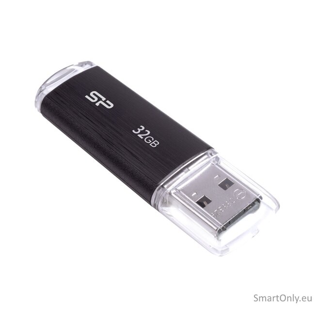 Silicon Power | Ultima U02 | 32 GB | USB 2.0 | Black Silicon Power | Ultima U02 | 32 GB | USB 2.0 | Black