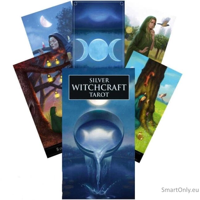 Silver Witchcraft Kit Taro Kortos Lo Scarabeo Silver Witchcraft Kit Taro Kortos Lo Scarabeo