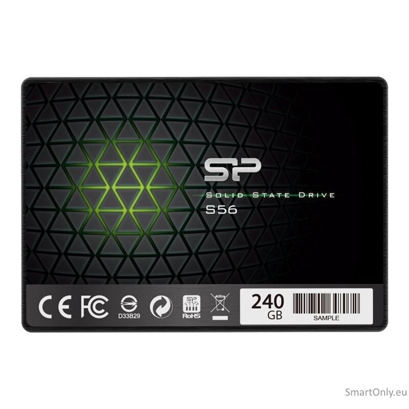 Silicon Power | S56 | 120 GB | SSD form factor 2.5" | Solid-state drive interface SATA | Read speed 460 MB/s | Write speed 360 MB/s 2 Silicon Power | S56 | 120 GB | SSD form factor 2.5" | Solid-state drive interface SATA | Read speed 460 MB/s | Write speed 360 MB/s 2