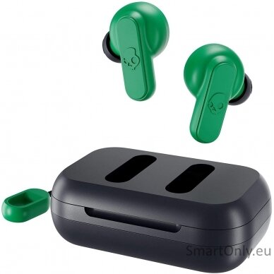 Skullcandy True Wireless Earbuds Dime  Wireless, In-ear, Microphone, Noise canceling, Wireless, Dark Blue/Green 1