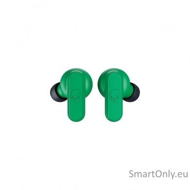 Skullcandy True Wireless Earbuds Dime  Wireless, In-ear, Microphone, Noise canceling, Wireless, Dark Blue/Green 5