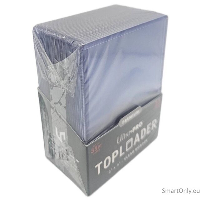 Skaidrūs Premium Toploader kortų laikikliai 3" x 4" (35PT) 25 vnt. Ultra PRO 3