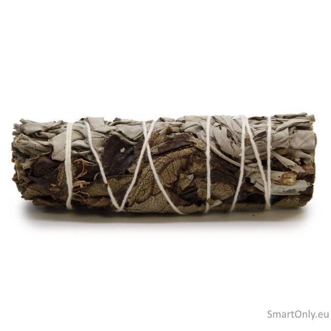 Smilkalai su Baltuoju ir Juoduoju Šalaviju 10cm Ancient Wisdom 2 Smilkalai su Baltuoju ir Juoduoju Šalaviju 10cm Ancient Wisdom 2