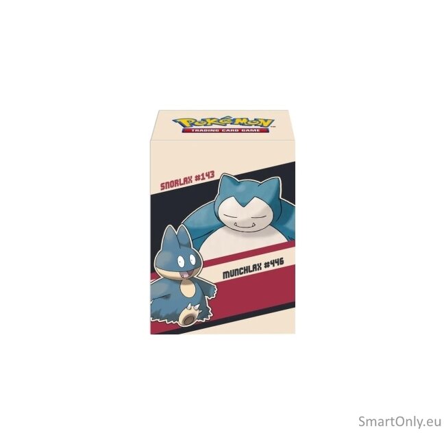 Snorlax and Munchlax Full-View kortų laikymo dėžutė Pokémon Ultra Pro 1 Snorlax and Munchlax Full-View kortų laikymo dėžutė Pokémon Ultra Pro 1
