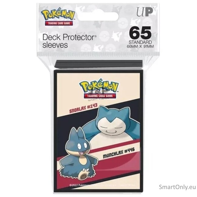Snorlax and Munchlax Standard apsauginės kortų įmautės (65 kortoms) Pokémon Ultra Pro 1 Snorlax and Munchlax Standard apsauginės kortų įmautės (65 kortoms) Pokémon Ultra Pro 1