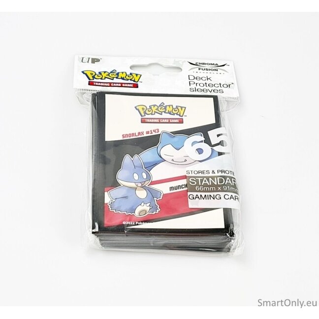 Snorlax and Munchlax Standard apsauginės kortų įmautės (65 kortoms) Pokémon Ultra Pro 2
