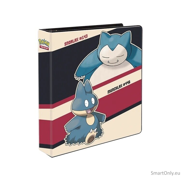 Snorlax & Munchlax 2 colių segtuvas Pokémon su 3 žiedais Ultra Pro Snorlax & Munchlax 2 colių segtuvas Pokémon su 3 žiedais Ultra Pro