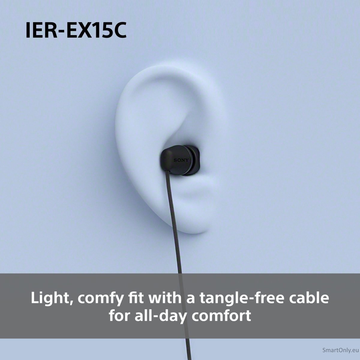Sony IER‑EX15C USB‑C Wired Earbuds with Mic, Black 3 Sony IER‑EX15C USB‑C Wired Earbuds with Mic, Black 3
