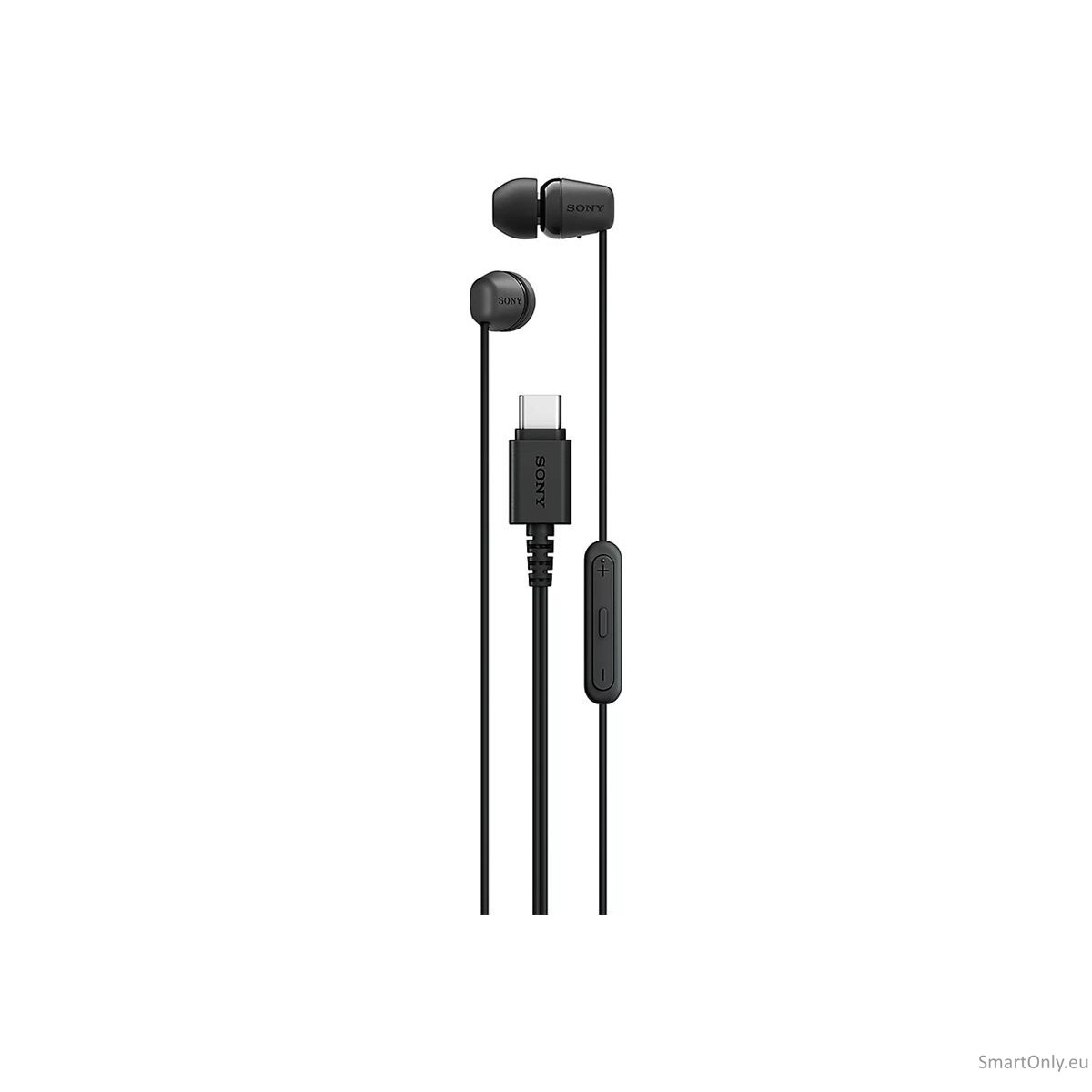 Sony IER‑EX15C USB‑C Wired Earbuds with Mic, Black Sony IER‑EX15C USB‑C Wired Earbuds with Mic, Black