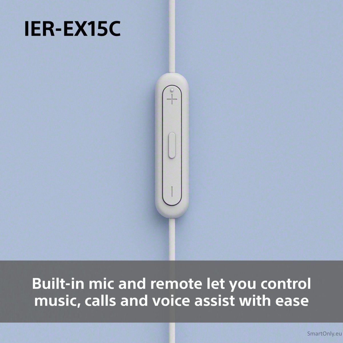 Sony IER‑EX15C USB‑C Wired Earbuds with Mic, White 5 Sony IER‑EX15C USB‑C Wired Earbuds with Mic, White 5