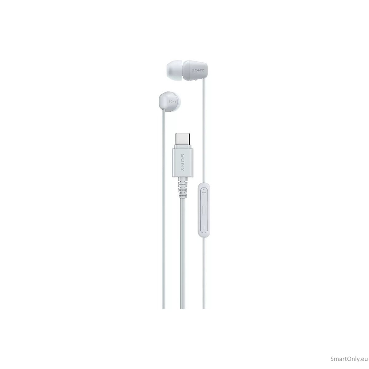 Sony IER‑EX15C USB‑C Wired Earbuds with Mic, White Sony IER‑EX15C USB‑C Wired Earbuds with Mic, White