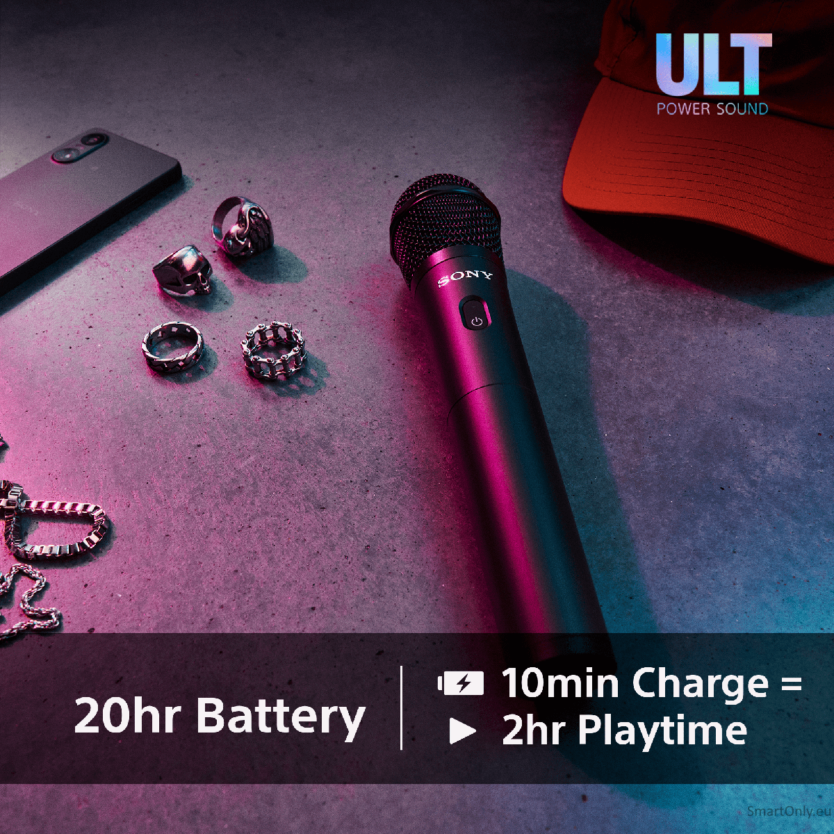 Sony ULTMIC1 Wireless Microphone Set with 2 Mics and Receiver | Sony 3 Sony ULTMIC1 Wireless Microphone Set with 2 Mics and Receiver | Sony 3
