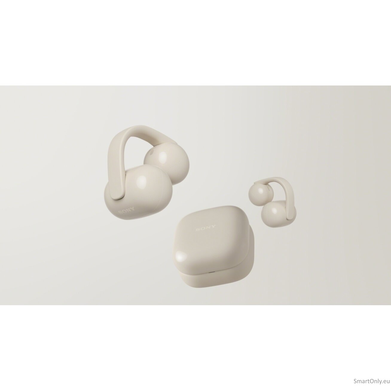 Sony LinkBuds WF-LC900 Clip Open-Ear Headphones,  Greige | Sony 3