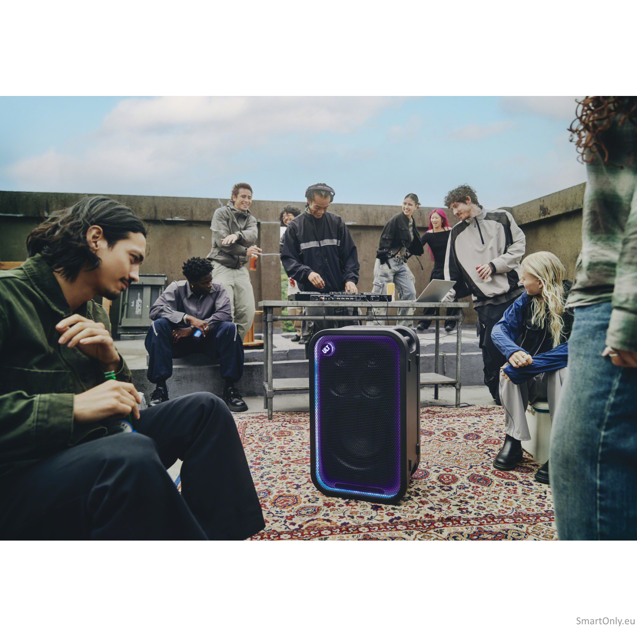 Sony Party Speaker | SRS-ULT700 ULT TOWER 7 | 420 W | Waterproof | Bluetooth | Wireless connection | Portable | Black 9 Sony Party Speaker | SRS-ULT700 ULT TOWER 7 | 420 W | Waterproof | Bluetooth | Wireless connection | Portable | Black 9