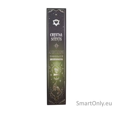 Šokolado Aromato Natūralūs smilkalai su Avantiurino kristalais Crystal Scents