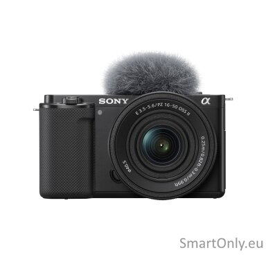 Sony Alpha ZV-E10K vlog camera with 16-50 mm f/3.5-5.6 II Power Zoom kit Lens | Vlog camera | 24.2 MP | ISO sensitivity (max) 32000 | Display diagonal 2.95 " | Wi-Fi | Exmor CMOS sensor