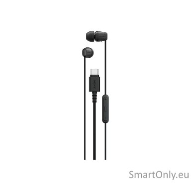 Sony IER‑EX15C USB‑C Wired Earbuds with Mic, Black