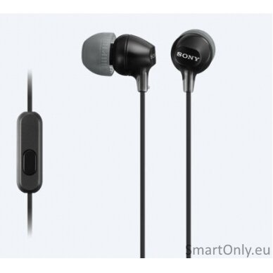 Sony EX series MDR-EX15AP In-ear, Black 1
