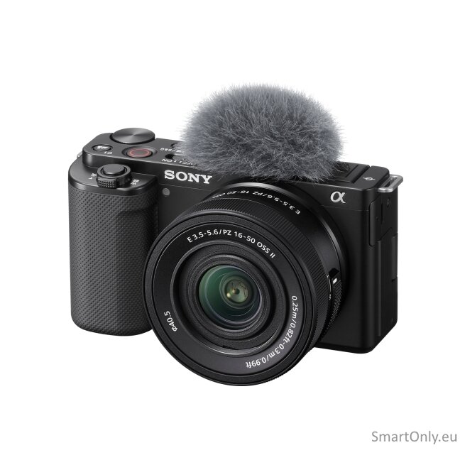 Sony Alpha ZV-E10K vlog camera with 16-50 mm f/3.5-5.6 II Power Zoom kit Lens | Vlog camera | 24.2 MP | ISO sensitivity (max) 32000 | Display diagonal 2.95 " | Wi-Fi | Exmor CMOS sensor 1
