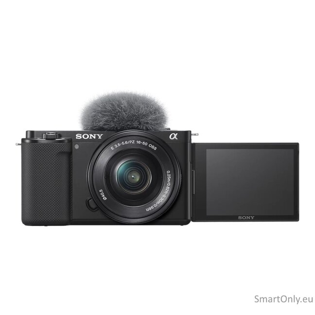 Sony Alpha ZV-E10K vlog camera with 16-50 mm f/3.5-5.6 II Power Zoom kit Lens | Vlog camera | 24.2 MP | ISO sensitivity (max) 32000 | Display diagonal 2.95 " | Wi-Fi | Exmor CMOS sensor 2