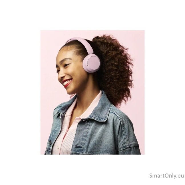 Sony Headphones | WH-CH530 | Bluetooth | On-Ear | Microphone | Pink | Noise reduction 8