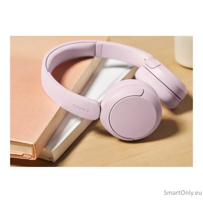 Sony Headphones | WH-CH530 | Bluetooth | On-Ear | Microphone | Pink | Noise reduction 10 Sony Headphones | WH-CH530 | Bluetooth | On-Ear | Microphone | Pink | Noise reduction 10