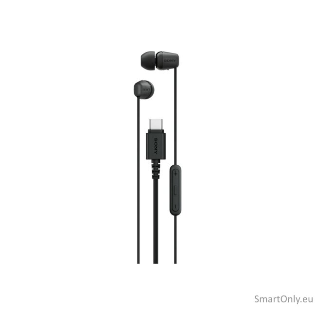 Sony IER‑EX15C USB‑C Wired Earbuds with Mic, Black 5