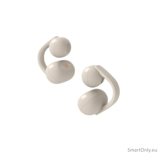 Sony LinkBuds WF-LC900 Clip Open-Ear Headphones,  Greige | Sony 2