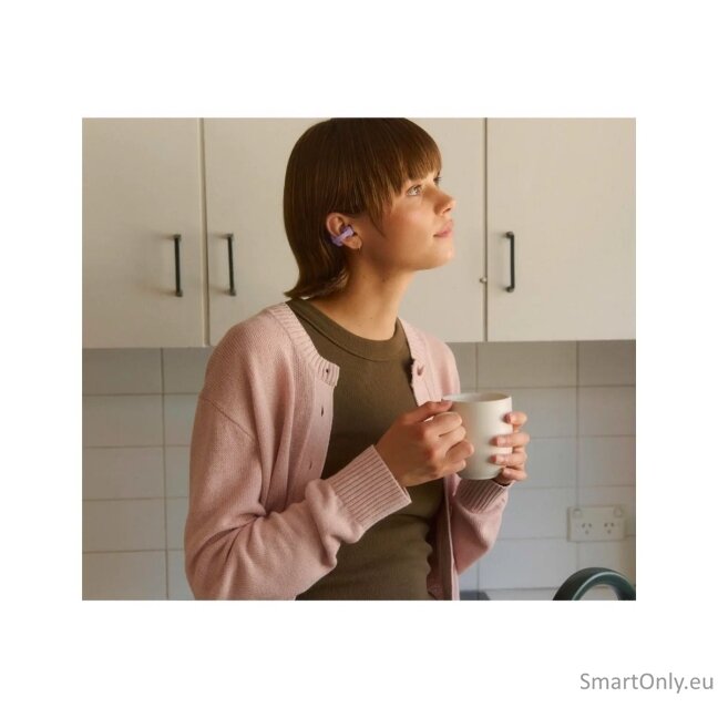 Sony LinkBuds WF-LC900 Clip Open-Ear Headphones, Lavender | Sony 7 Sony LinkBuds WF-LC900 Clip Open-Ear Headphones, Lavender | Sony 7