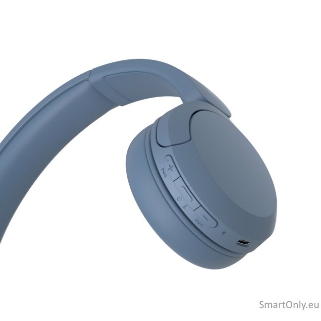 Sony WH-CH520 Wireless Headphones, Blue 3