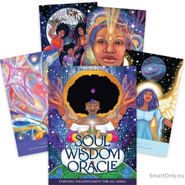 Soul Wisdom Oracle kortos Blue Angel 6 Soul Wisdom Oracle kortos Blue Angel 6