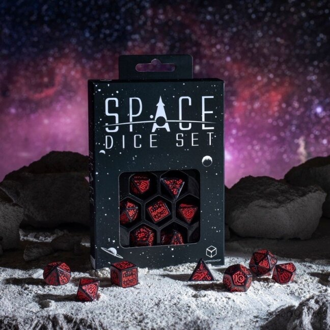 Space kauliukų rinkinys: Voyager Q-WORKSHOP 4