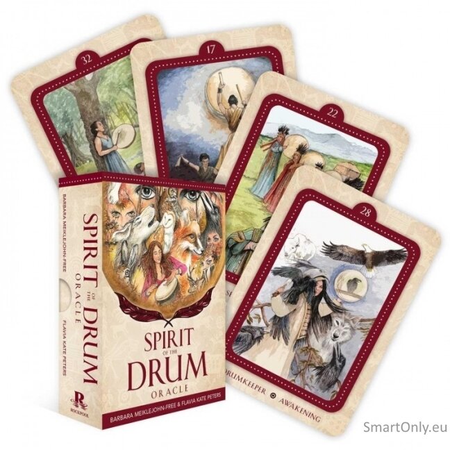 Spirit of the Drum Orakulo kortos Rockpool Spirit of the Drum Orakulo kortos Rockpool