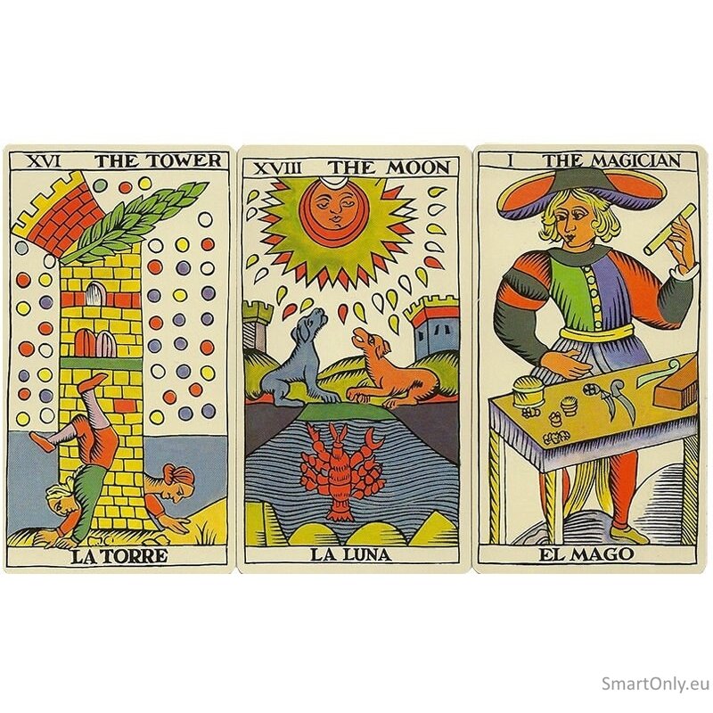 Spanish Tarot kortos Fournier 2 Spanish Tarot kortos Fournier 2