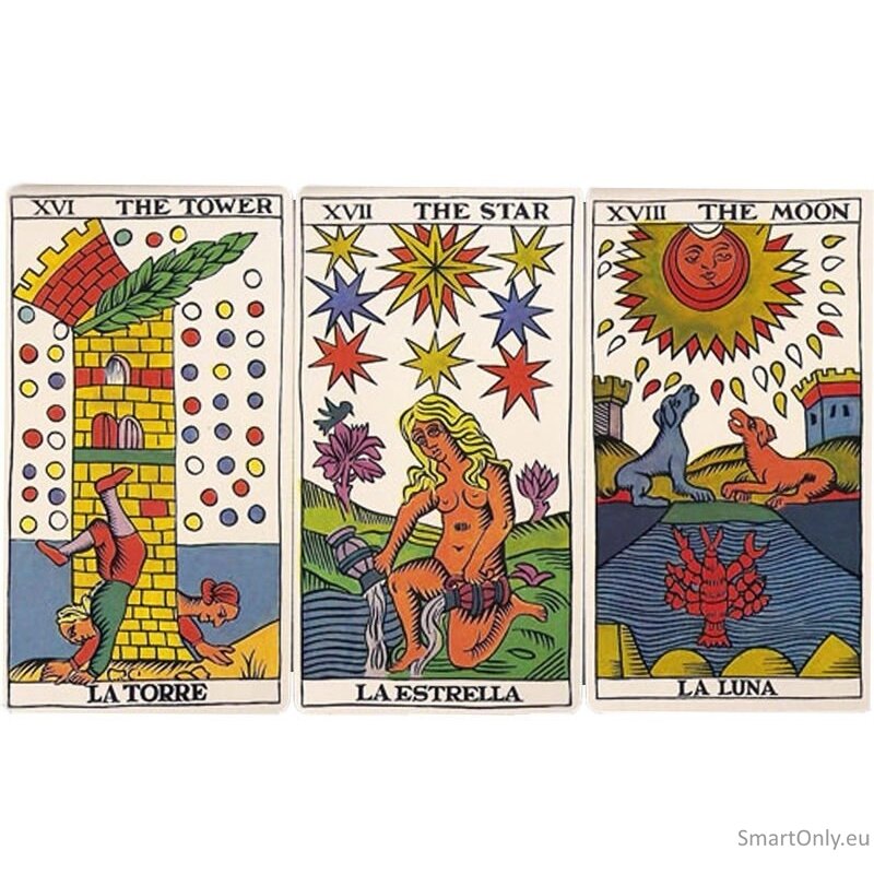 Spanish Tarot kortos Fournier 3 Spanish Tarot kortos Fournier 3
