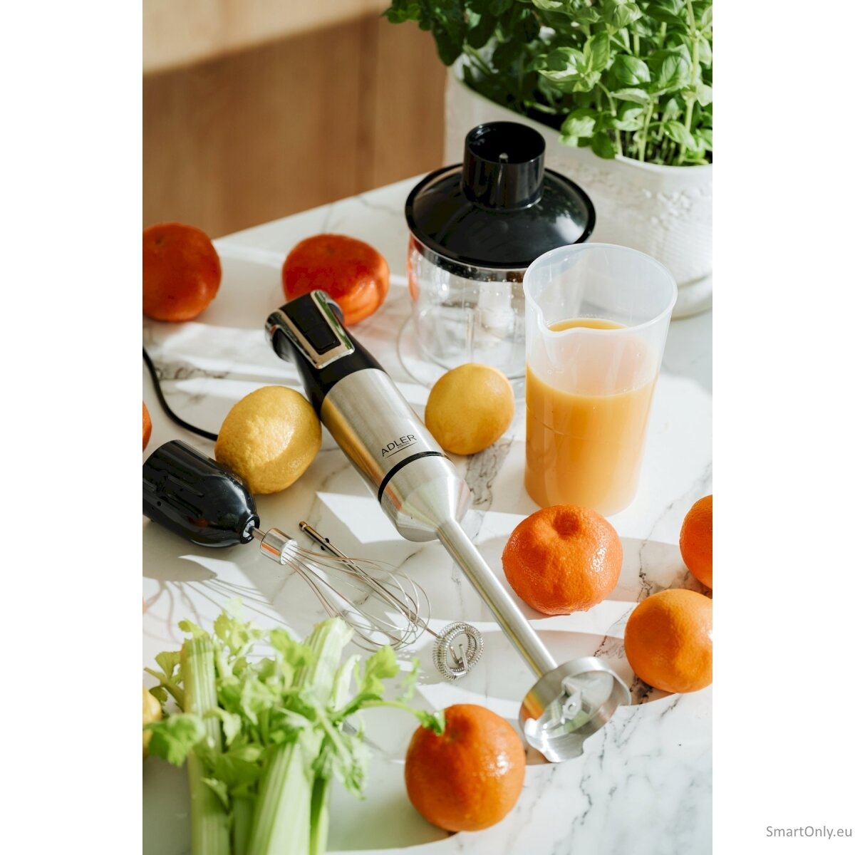 Stainless Steel/Black | 1800 W | Adler AD 4627 | Hand Blender Set | Number of speeds 20 | Chopper | Turbo mode 12 Stainless Steel/Black | 1800 W | Adler AD 4627 | Hand Blender Set | Number of speeds 20 | Chopper | Turbo mode 12