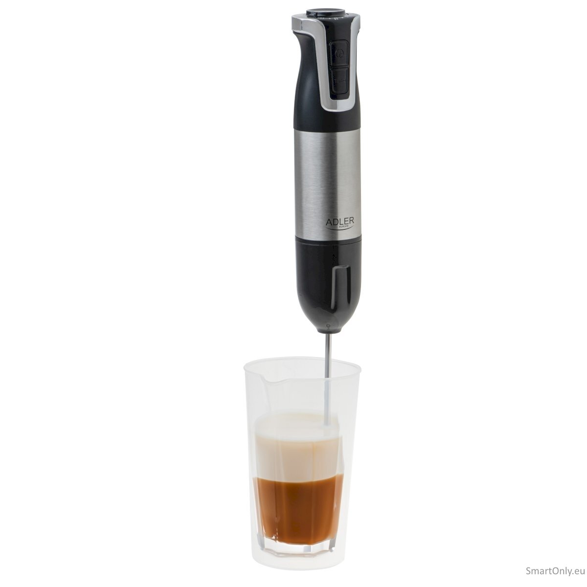 Stainless Steel/Black | 1800 W | Adler AD 4627 | Hand Blender Set | Number of speeds 20 | Chopper | Turbo mode 7 Stainless Steel/Black | 1800 W | Adler AD 4627 | Hand Blender Set | Number of speeds 20 | Chopper | Turbo mode 7