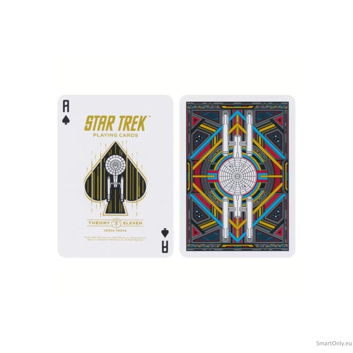 Star Trek Dark Edition žaidimo kortos Theory11 8 Star Trek Dark Edition žaidimo kortos Theory11 8