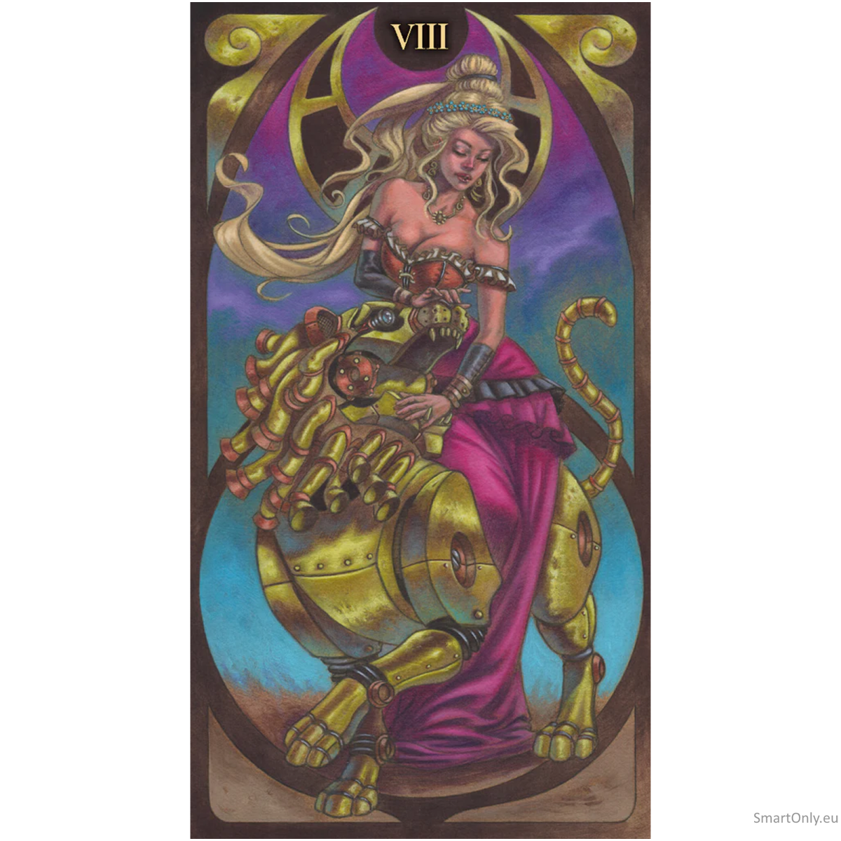 Steampunk Art Nouveau Tarot kortos Lo Scarabeo 2 Steampunk Art Nouveau Tarot kortos Lo Scarabeo 2