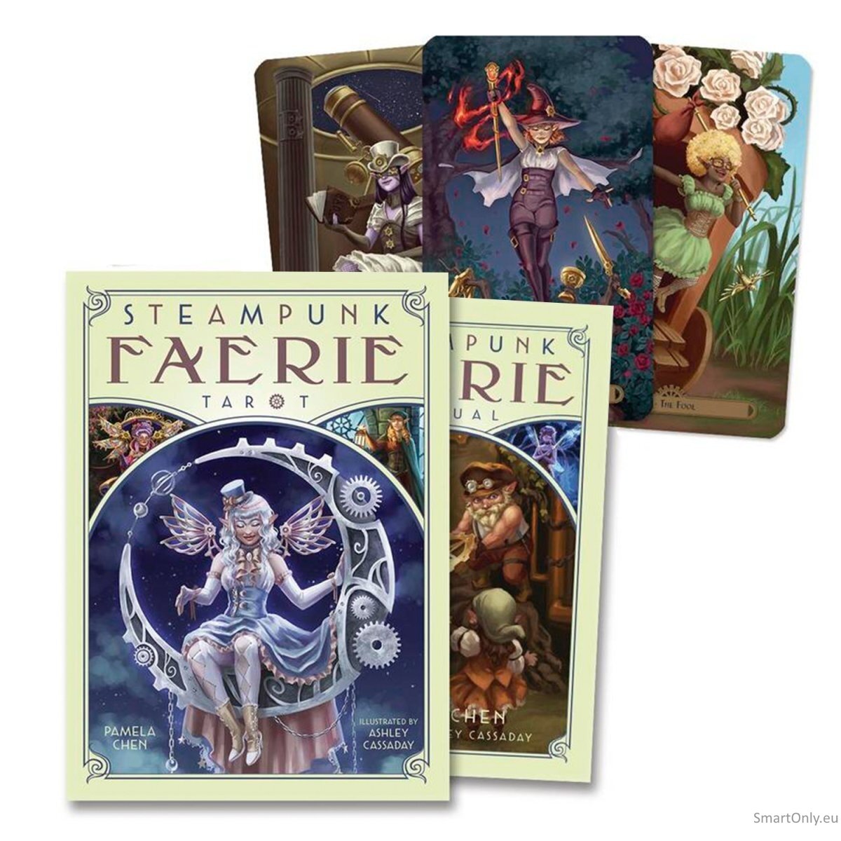 Steampunk Faerie Taro rinkinys Llewellyn Steampunk Faerie Taro rinkinys Llewellyn