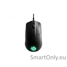 SteelSeries Rival 3 Gaming Mouse, Wired, Black SteelSeries Rival 3  Black Gaming Mouse