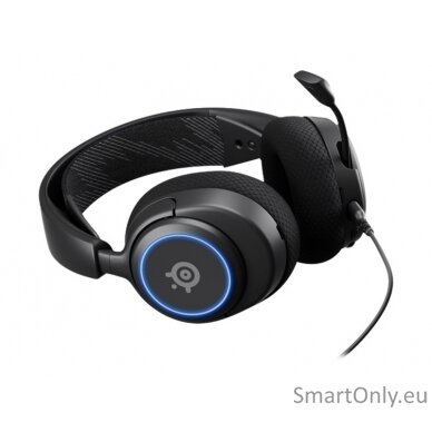 SteelSeries Gaming Headset Arctis Nova 3 Over-Ear, Built-in microphone, Black, Noise canceling 10